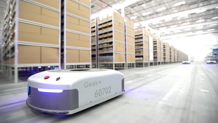 极智嘉国内智能物流　指标为客户提供零劳动力智能仓储