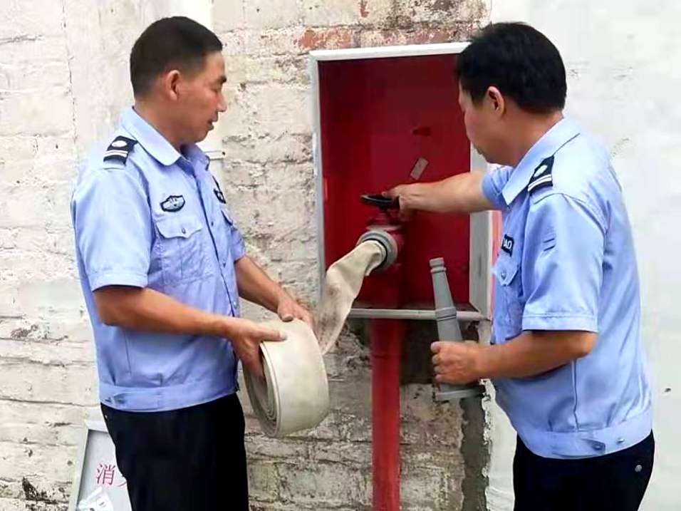 广东征途国际官网物流月度消防演习