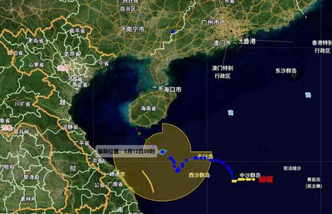 拉萨台风白色预警生效！大暴雨要来了！