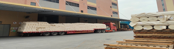 征途国际官网物流拉萨纺织原猜中转仓服务续签案例