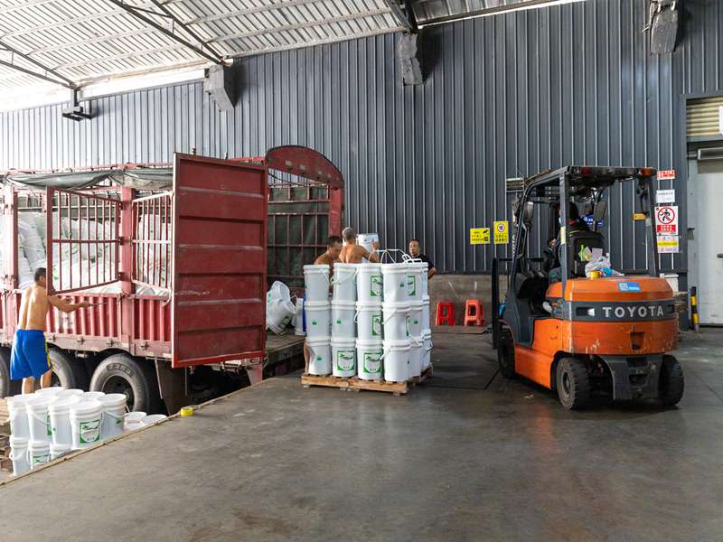 叉车安全十禁绝 / 仓库安全标语