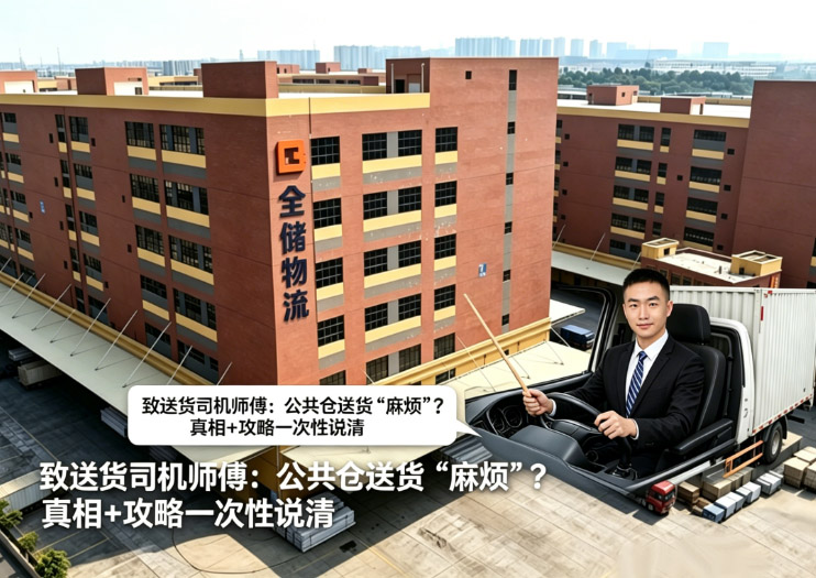 致送货司机师傅：公共仓送货“麻烦”？真相+攻略一次性说清
